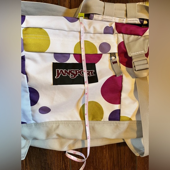 JanSport polka dot duffle bag. - Picture 10 of 16